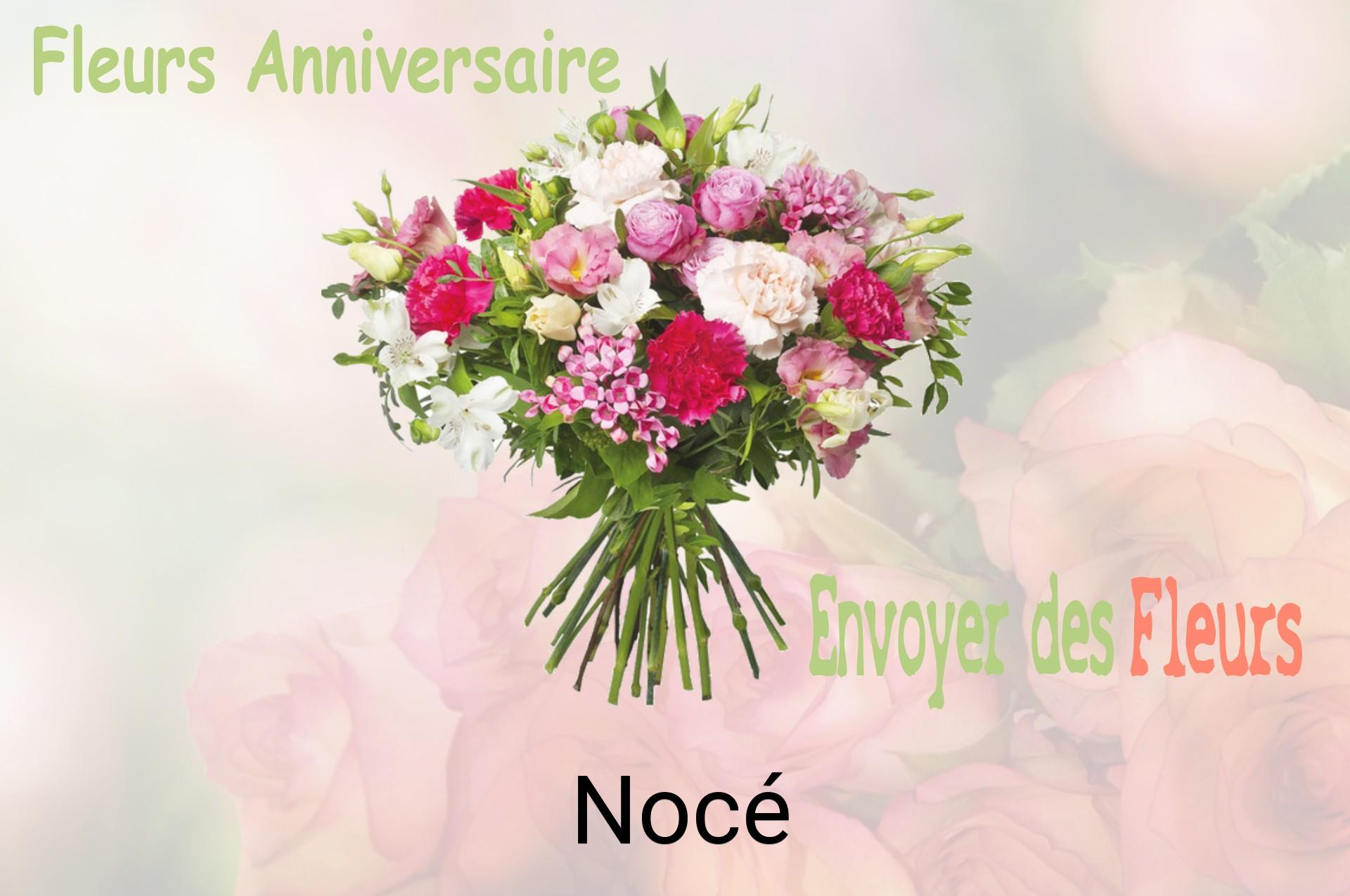 Bouquet de fleurs d’anniversaire livré à Nocé